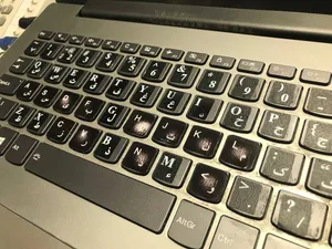 تجریه خرید برچسب حروف فارسی کیبورد مدل bl-ck_N1