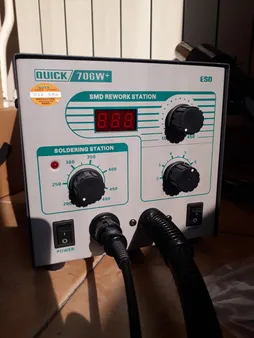 دستگاه هیتر و هویه کوییک مدل +706W