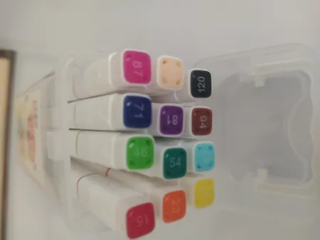 ماژیک علامت گذار کد 01 بسته 12 عددی