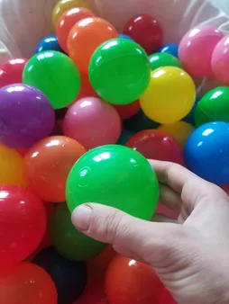 توپ استخر مدل زیبا بسته 150عددی