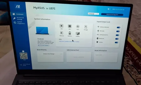 لپ تاپ 16 اینچی ایسوس مدل Vivobook 16 R1605VA-MB997-i5 1335U-16GB DDR4 3200MHz-512GB SSD-IPS-W