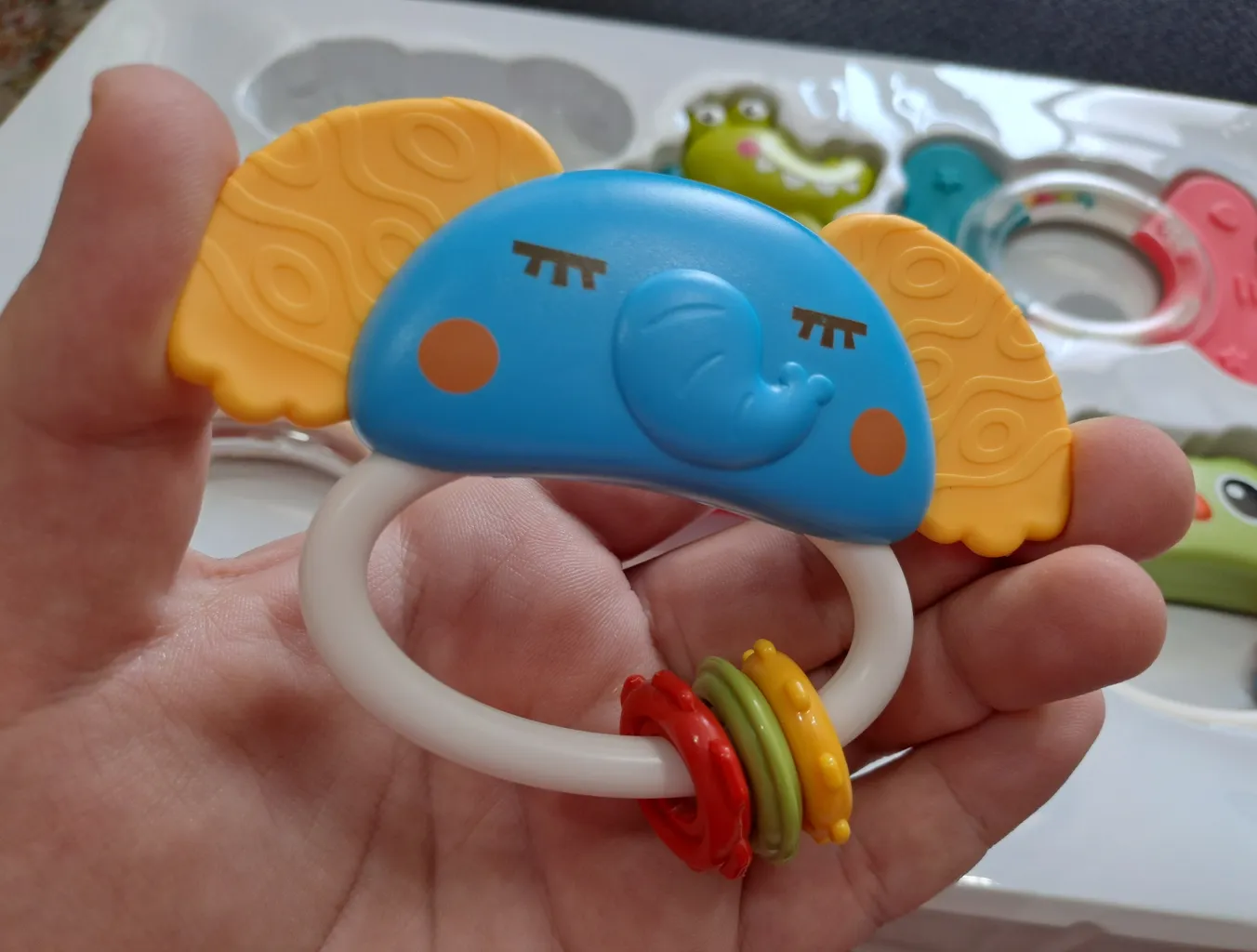 جغجغه مدل Baby Handbell مجموعه 6 عددی