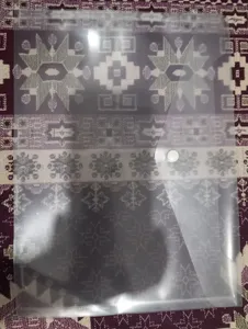 تجریه خرید پوشه دکمه دار طرح ساده