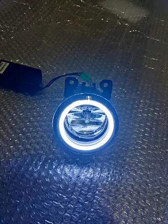 چراغ مه شکن جلو خودرو مدل نئون دار مناسب برای ساینا بسته دو عددی