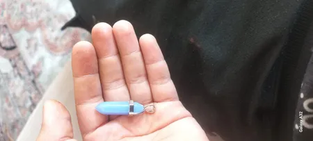 آویز گردنبند مدل منشوری