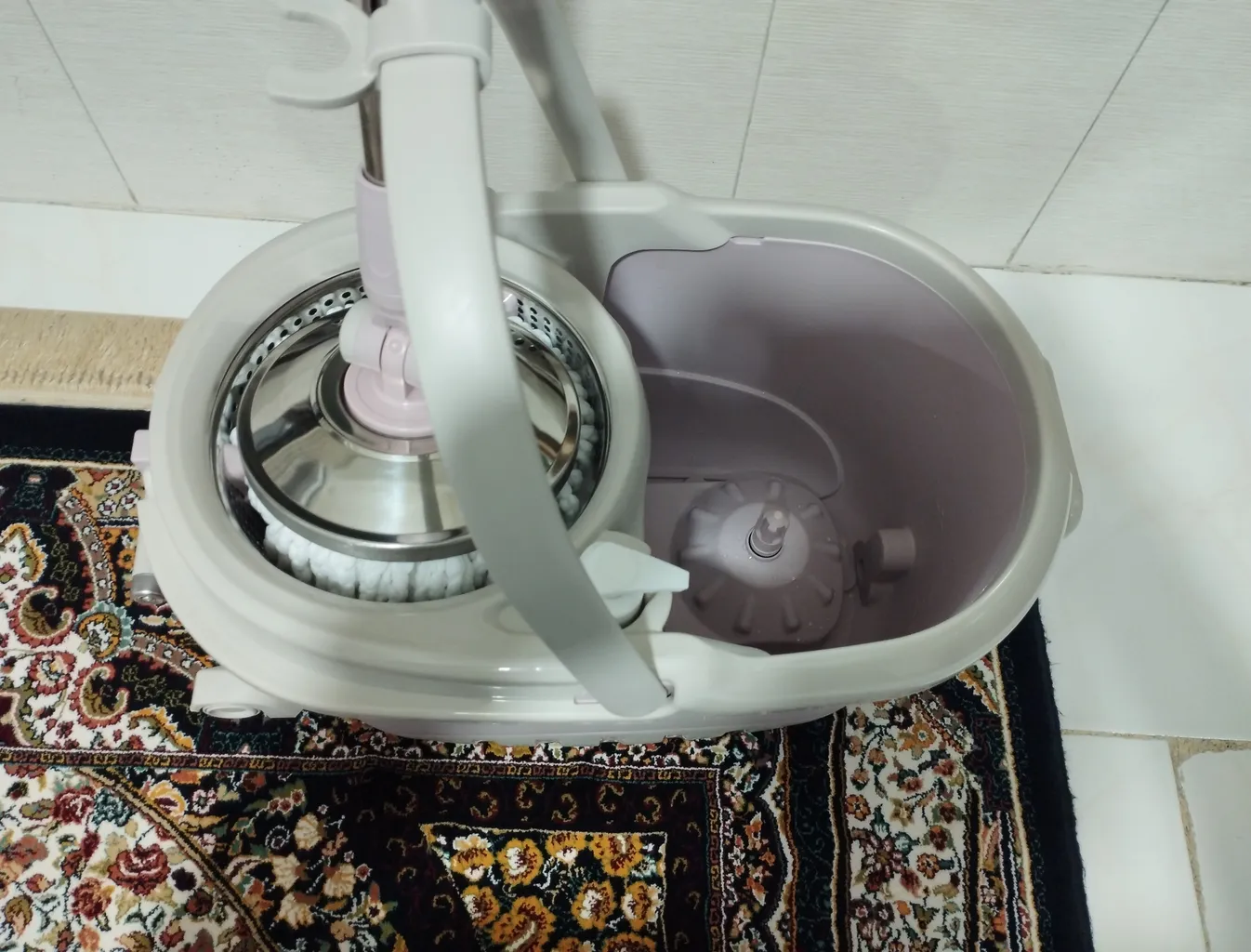 ست سطل و زمین شوی چرخشی لیمون مدل 2020