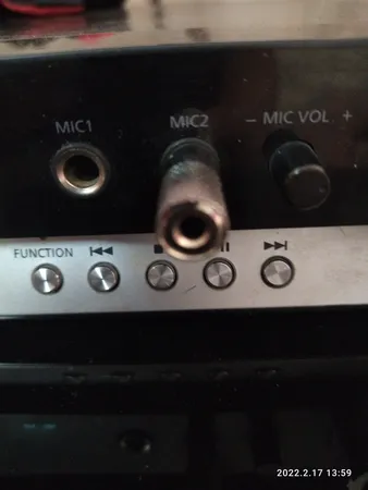 تبدیل میکروفون به AUX کد 012