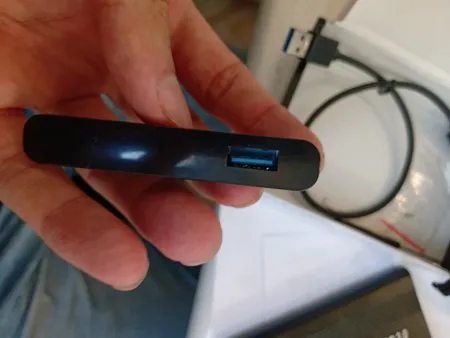 باکس تبدیل SATA به USB 3.0 مدل NM-FB فلزی 2.5 اینچی