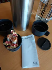 تجریه خرید فلاسک ایکیا مدل UTRUSTNING گنجایش 1 لیتر