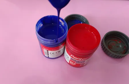 گواش 12 رنگ پنتر کد GP-711-12