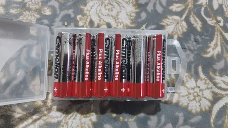 باتری قلمی و نیم قلمی کملیون مدل پلاس آلکالاین میکس 8AA|4AAA بسته 12 عددی