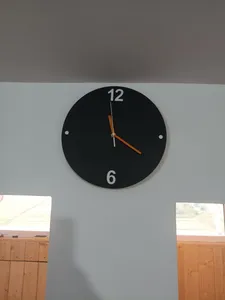 تجریه خرید ساعت دیواری چشمه نور مدل H8012