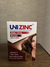 تجریه خرید قرص 15 میلی گرمی یونی زینک  بسته 60 عددی