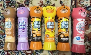 تجریه خرید چسب ماتیکی آریا مدل حیوانات کد 101 مجموعه 6 عددی