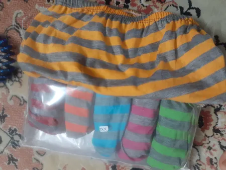 شورت زنانه کد A002 مجموعه 6 عددی