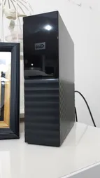 هارد اکسترنال وسترن دیجیتال مدل My Book Desktop ظرفیت چهار ترابایت دارای رابط USB Type-A 3.0