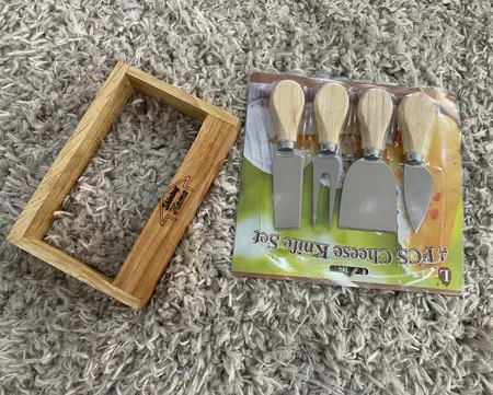 ست کارد صبحانه خوری مدل 20224 مجموعه 4 عددی به همراه استند