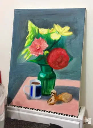 بوم نقاشی جهان بوم مدل TZ-1 سایز 40*30 سانتی متر