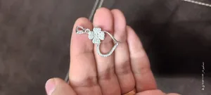 تجریه خرید آویز گردنبند نقره زنانه مدل قلب AMT_M104