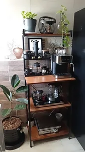 تجریه خرید شلف دیواری دیزم مدل کافی بار کد SLF_F100_60_BRN