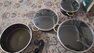 تجریه خرید سرویس پخت و پز 7 پارچه هلنا مدل زنبوری