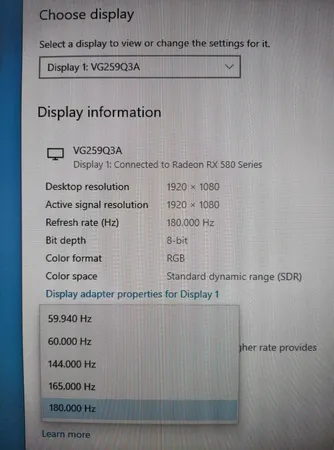 مانیتور گیمینگ 24.5 اینچ ایسوس مدل TUF Gaming VG259Q3A