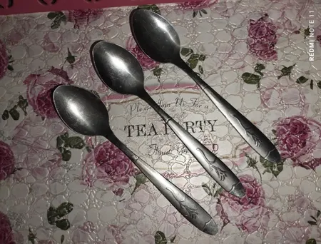 قاشق مربا خوری مدل Rose بسته 6 عددی