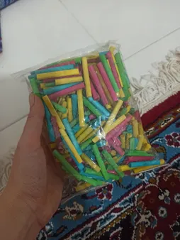 اسباب بازی پرندگان مدل  تکه چوب کد S06 بسته 200 عددی