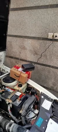 شارژر باتری خودرو گامستار مدل 1207