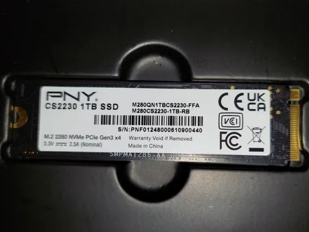 اس اس دی اینترنال پی ان وای مدل CS2230-M.2 2280 NVMe PCIe 3.0 3D NAND ظرفیت یک ترابایت