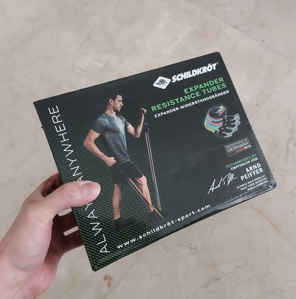 کش ورزشی شیلدکروت مدل ۱۲۵ مجموعه ۵ عددی