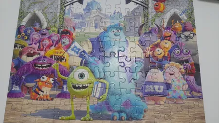 پازل 100 تکه مدل کارخانه هیولا ها کد 03506