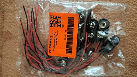 سر باتری کتابی مدل 9v مجموعه 40 عددی