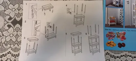 قفسه حمام مدل اس فور