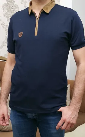 پولوشرت آستین کوتاه مردانه 1991 اس دبلیو مدل POL1912 NY