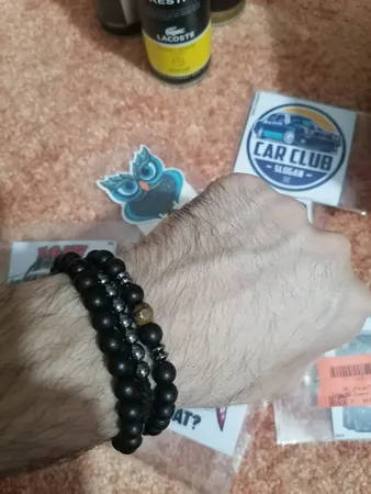 دستبند مردانه مدل دانلی کد M16 مجموعه 3 عددی تک سایز