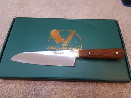 چاقو آشپزخانه الماس زنجان مدل گوشت و مرغ کد 02