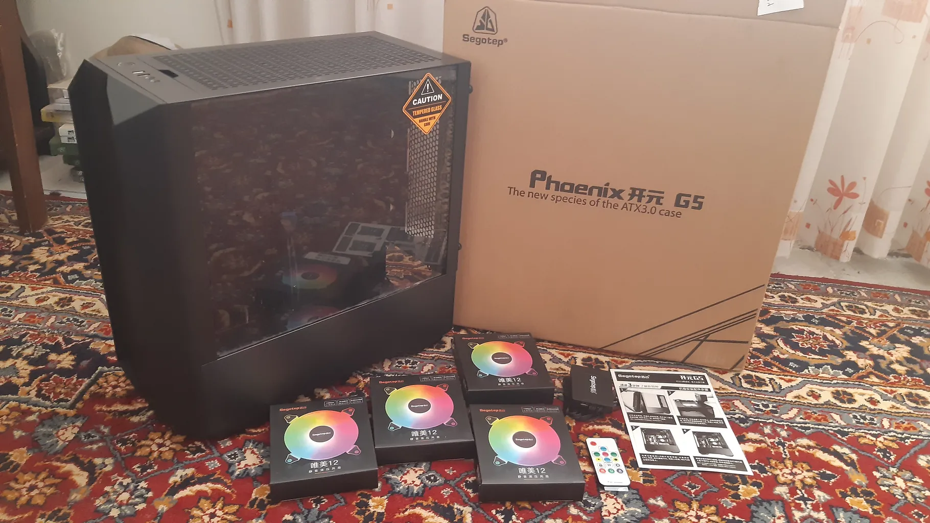 کیس کامپیوتر سگوتپ مدل Phoenix G5