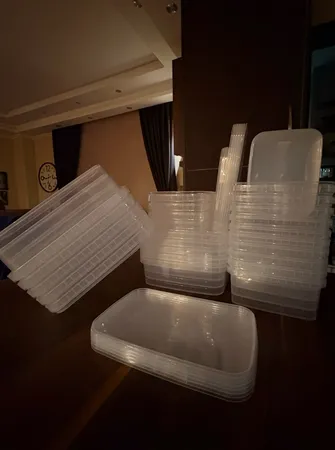 ظرف نگهدارنده پولاد پویش مدل فریزری بسته 25 عددی