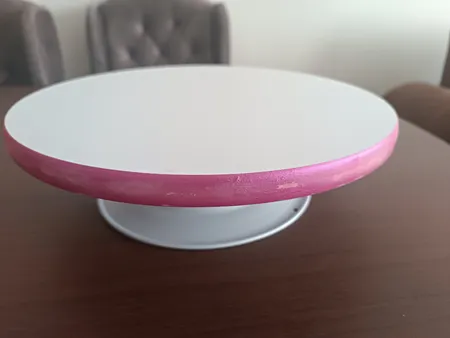 صفحه گردان کیک مدل چوبی طرح mad