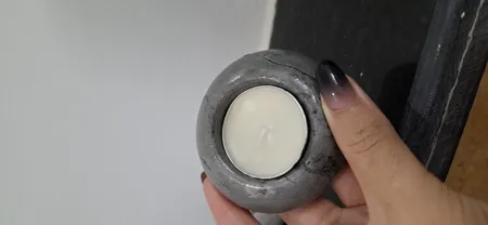 جاشمعی مدل بتنی طرح سنگ بسته 3 عددی