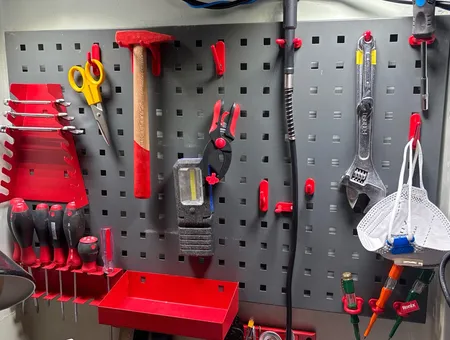 تخته ابزار ایران پتک مدل تابلوی نمایش ابزار