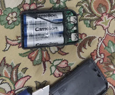 باتری لیتیوم-یون قابل شارژ کملیون کد ICR-18650 ظرفیت 2200 میلی آمپرساعت