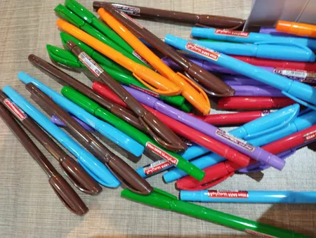 خودکار رنگی کیان قطر نوشتاری 1 میلی متر بسته 50 عددی