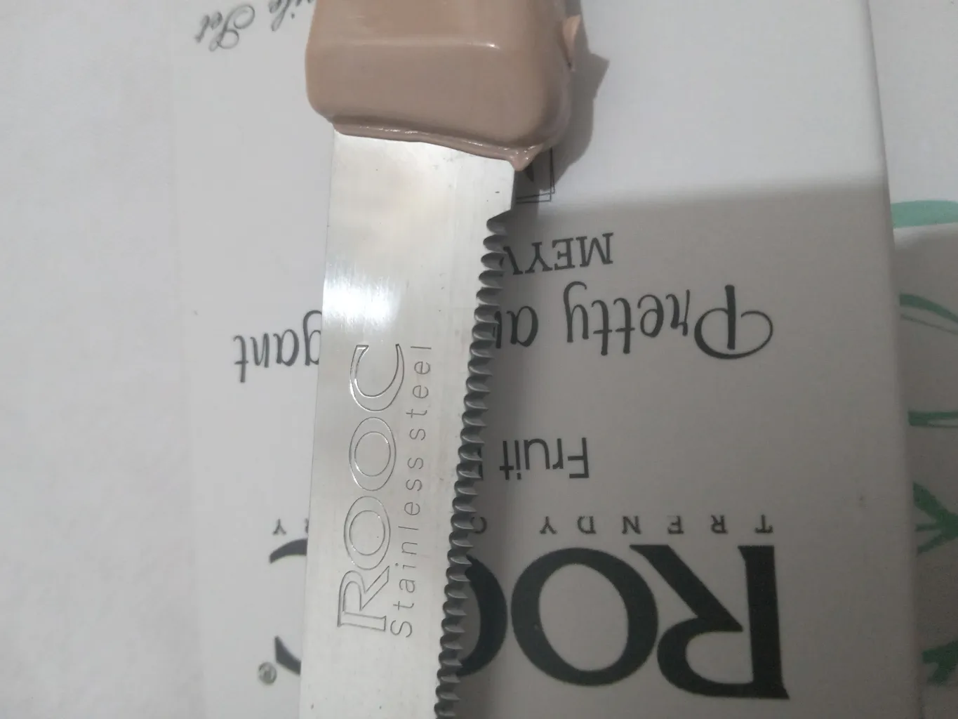 چاقو میوه خوری روک مدل بیسیک بسته 6 عددی