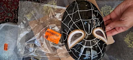 ماسک طرح مرد عنکبوتی مدل Spiderman-Black Red بسته 2 عددی