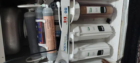 دستگاه تصفیه کننده آب آکوآ اسپرینگ مدل UF - SF4150 به همراه فیلتر مجموعه 3 عددی