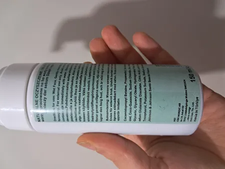 فوم شستشو صورت کیکو میلانو مدل New Pure مناسب برای انواع پوست حجم 150 میلی لیتر