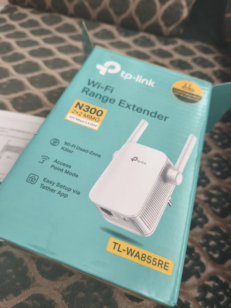 توسعه دهنده شبکه بی‌سیم تی پی-لینک مدل TL-WA855RE - V5