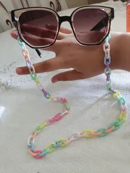 بند عینک مدل زنجیر پاستیلی